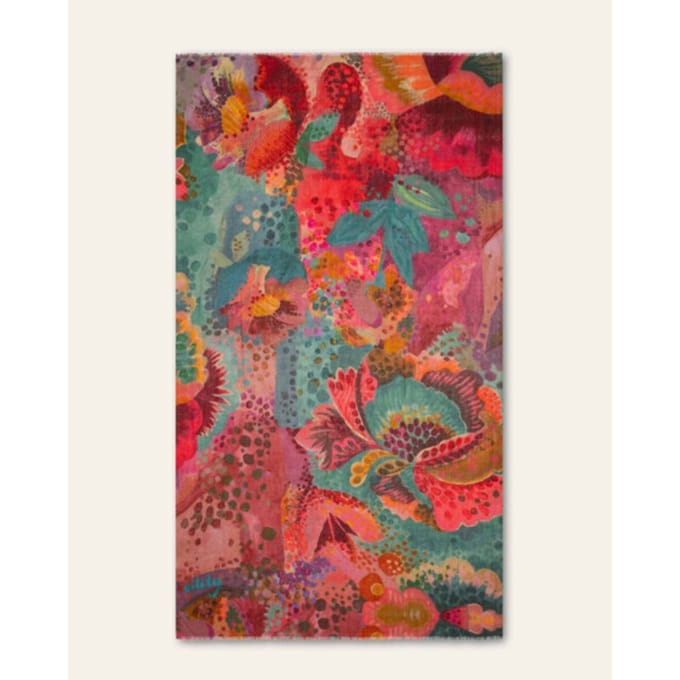 Oilily Apointilly Sjaal- maatOne size Winter Berry