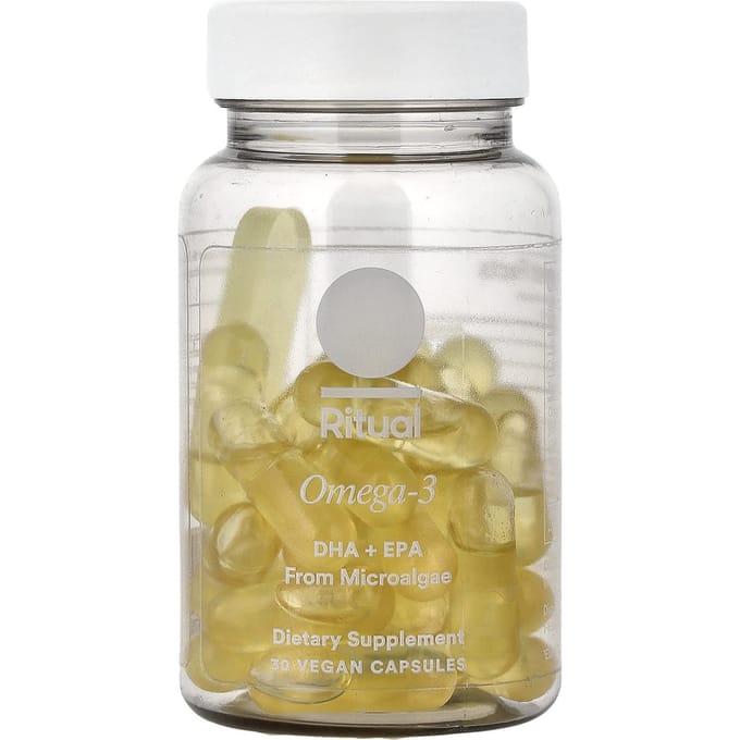 Ritueel, Omega-3, Citrus, Veggie Capsules, 30