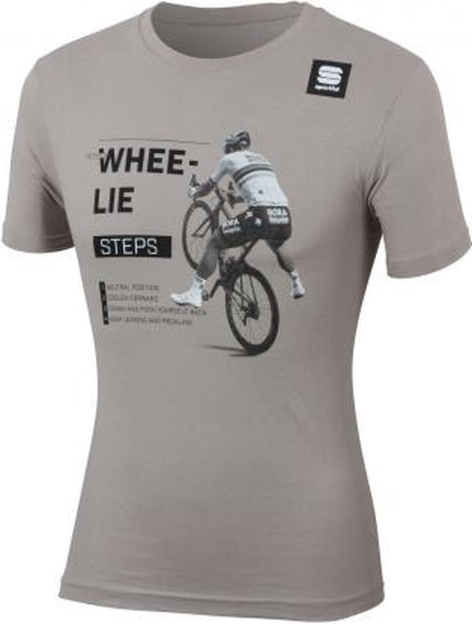 Sportful PS SAGAN WHEE-LIE TEE licht grijs-XXXL