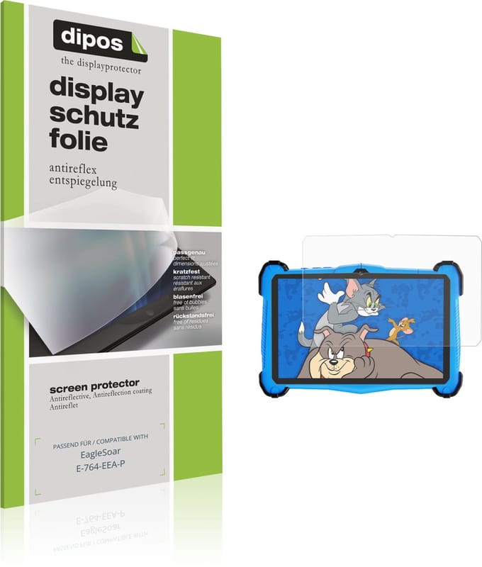 dipos – 2x Matte Beschermfolie geschikt voor EagleSoar E-764-EEA-P | Krasbestendige & antireflecterende Screenprotector Ultra-Thin
