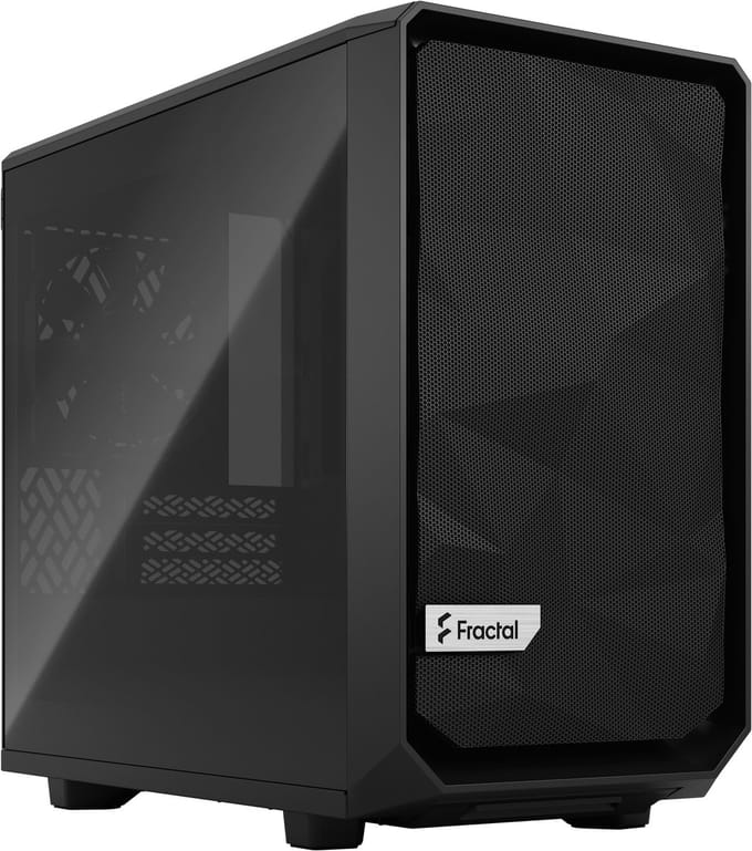 Fractal Design Meshify 2 Nano - Mini-ITX-toren - Case - Miditower - Zwart