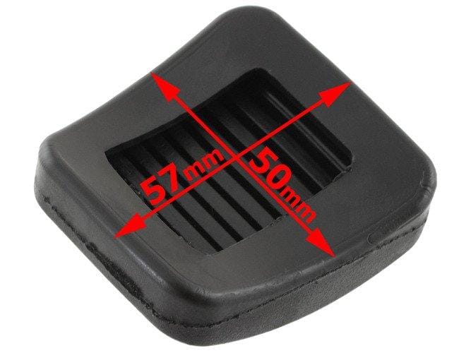 MODECAR - Rubberen Pedaaldekking Koppeling/Rem - Opel Astra II G - 1998-2009