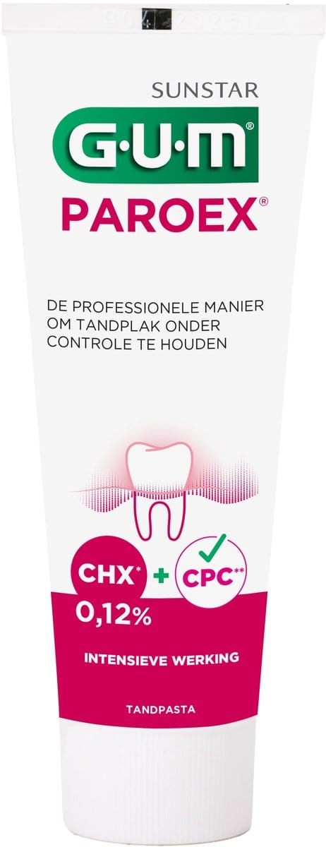 G.u.m Paroex Tandpasta Chx 0,12% 75 Ml