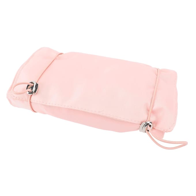 Oprolbare Make-up Opbergtas Polyester 4 in 1 Afneembaar Wasbaar Reis Toilettas beige