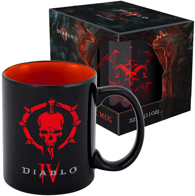 Blizzard - Mug Diablo IV: Necromancer Sigil with Gift Packaging - Mokken