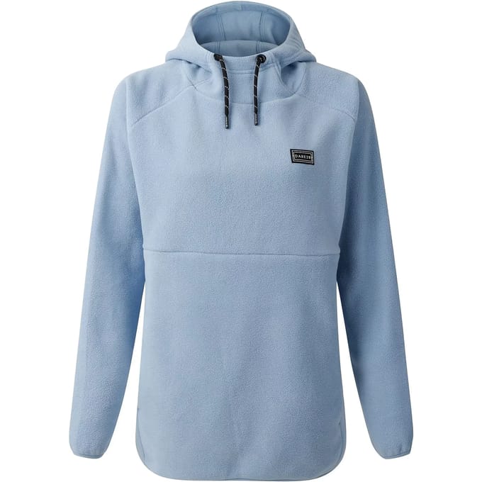 Snowburst casual actieve fleecetrui met capuchon voor dames