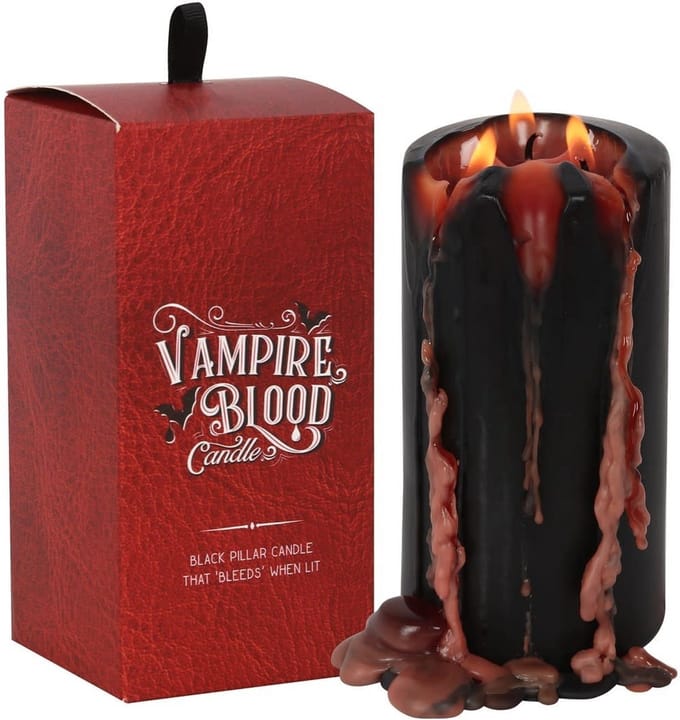 Something Different - Large Vampire Blood Pillar Kaars - Multicolours
