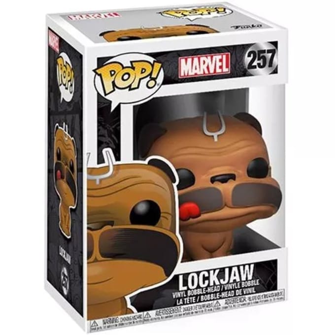 Funko Pop! Marvel Lockjaw - #257 Verzamelfiguur