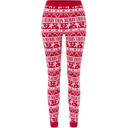 ESMARA Dames legging (Rood, M (40/42))