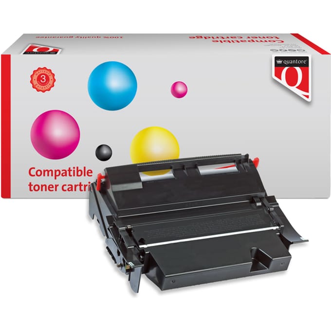 Tonercartridge Quantore alternatief tbv Lexmark 64036SE zwart