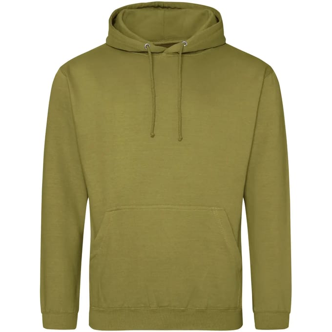 Just Hoods College Hoodie JH001 - Khaki - M