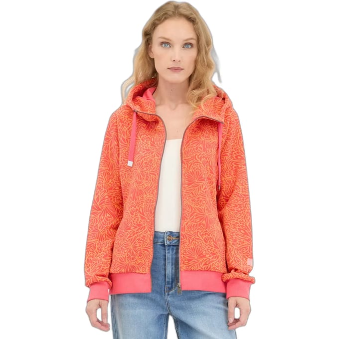 Dames Hoodie Ragwear Fllawia Print