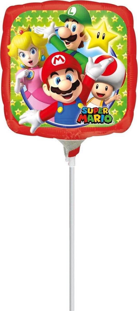 Super Mario Folie Ballon Mini 23cm