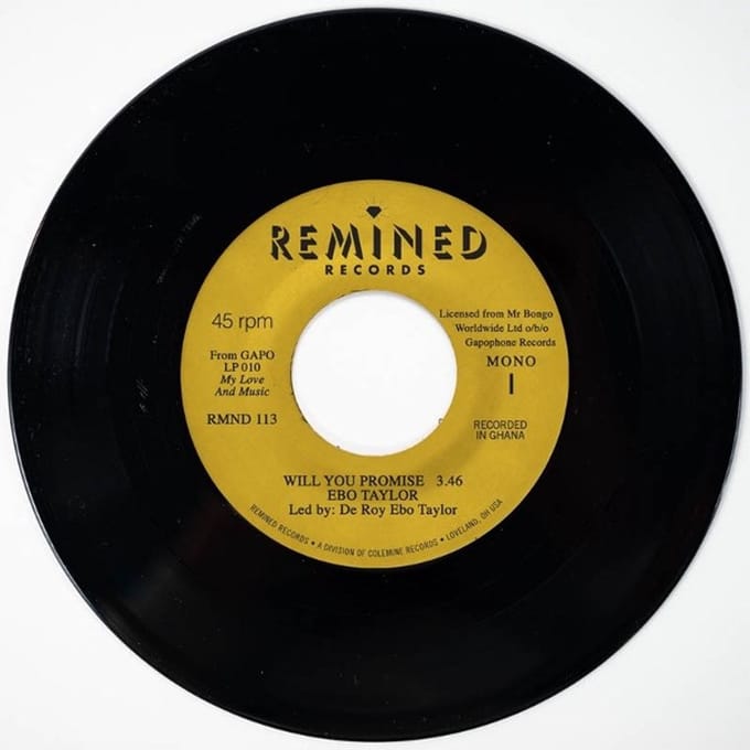 Ebo Taylor - Will You Promise (7" Single)