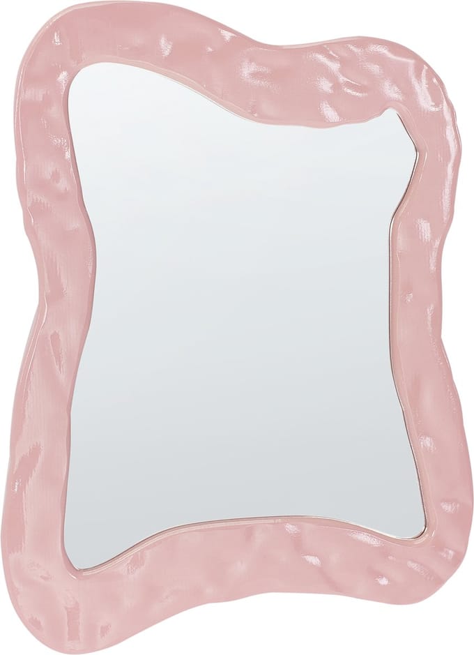 PENCRAN - Wandspiegel - Roze - MDF