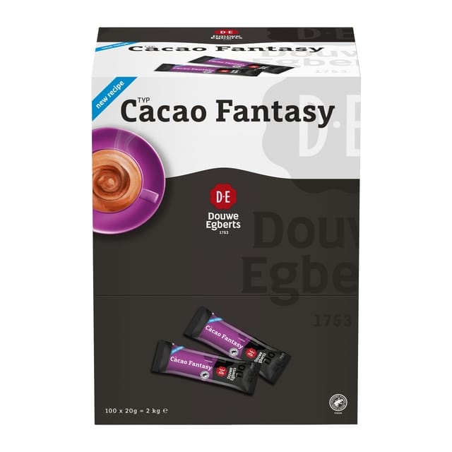 Cacaosticks Douwe Egberts Fantasy a 18.5gr display 100 stuks
