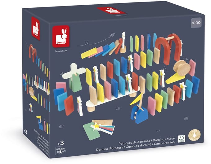 Janod - Applepop - Domino parcours
