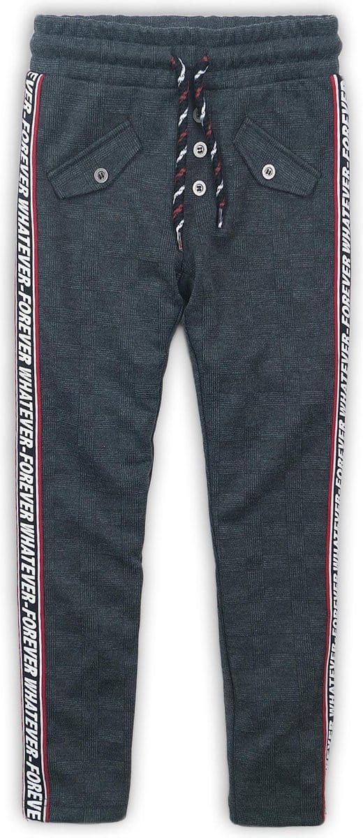 DJ Dutchjeans - Lange broek - Dark Grey - Maat 98 - meisjes