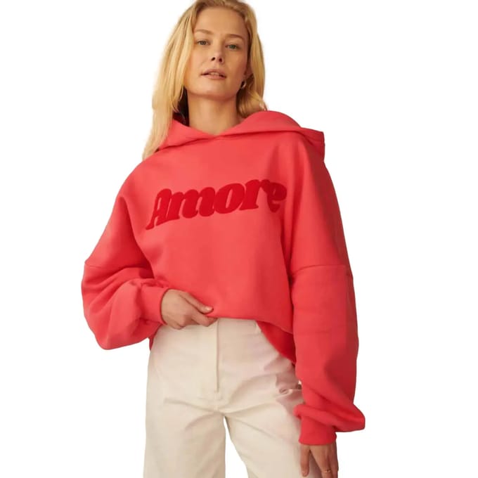 Dames Hoodie She is Sunday Amore