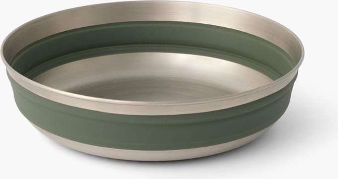 Sea to Summit - Detour Stainless Steel Collapsible Bowl - L - Green