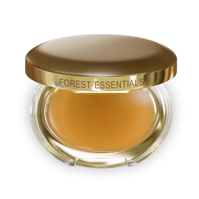 Forest Essentials Luscious Lip Balm Narangi Glaze 4g gray