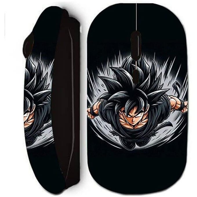 Draadloze muis - Dragon Ball - Black Goku - Ergonomisch - Optisch - USB