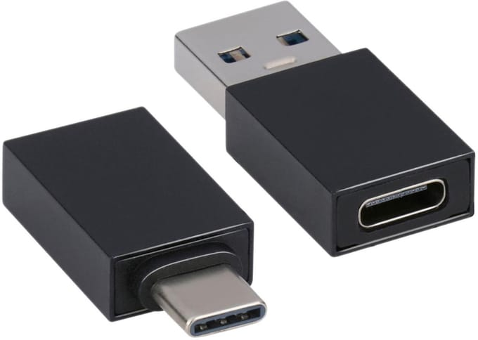 Adapter set USB-A & USB-C