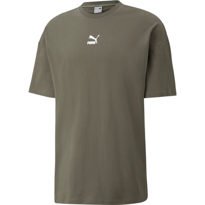 Puma Classics Boxy T-shirt Groen K044