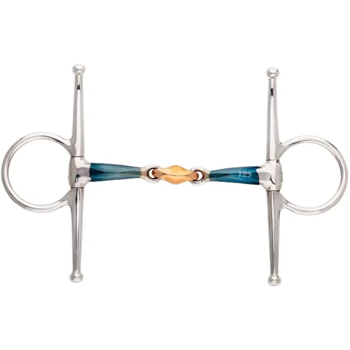 Dubbele brisurebit voor paard met dubbele vergrendeling Kavalkade Ergonomic