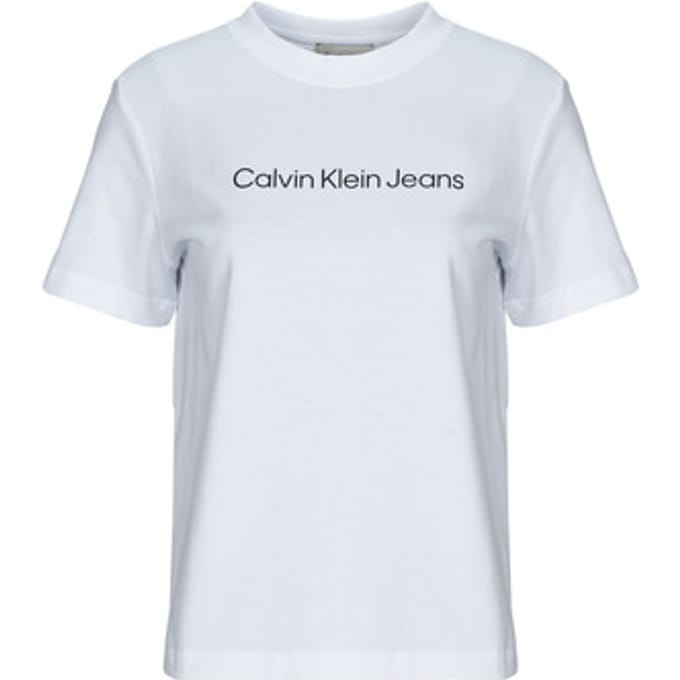 T-shirt Korte Mouw Calvin Klein Jeans A- INST. LOGO CLASSIC TEE SS