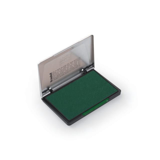 Inktkussen Imprint metaal 9052m 110x70mm groen