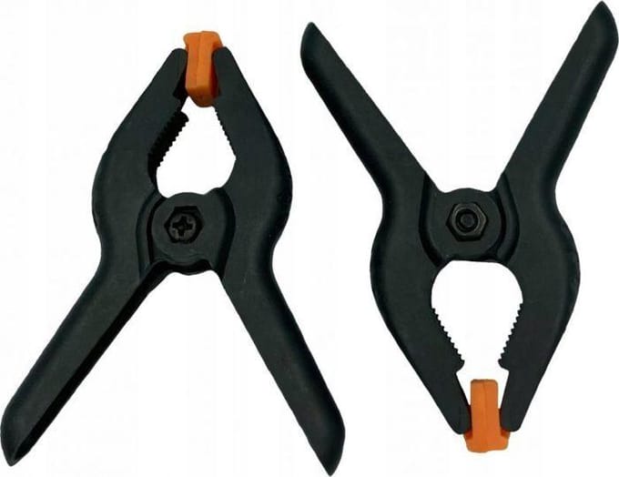 ISMA - Snelsluitende Lente Klem - 75mm - Antislip Handgrepen - 2 Stuks