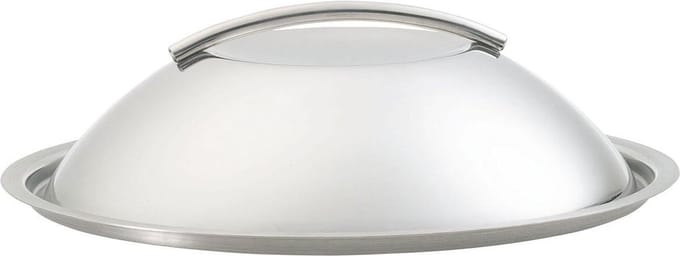 Eva Trio - Deksel Dome Ø 24 cm - Roestvast Staal - Zilver -