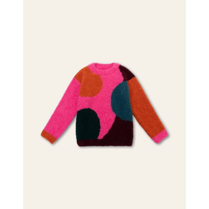 Oilily Kek Trui- maat104/4yr Bright Rose