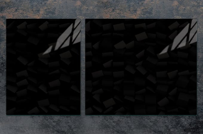 TMK ArtDeko - Snijplank - 100x52 cm - Hartglas - Zwart