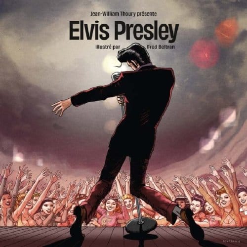 Elvis Presley - Elvis Presley Story Illustré Par Fred Beltran (LP)