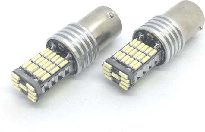 BA15S 1156 P21W LED Canbus dagrijverlichting (set)