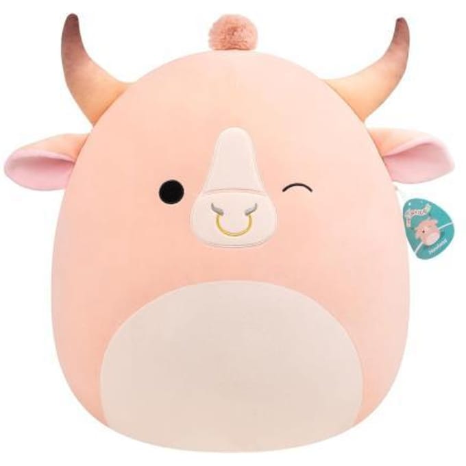 Squishmallows Howland The Winking Peach Brahman Bull 50cm