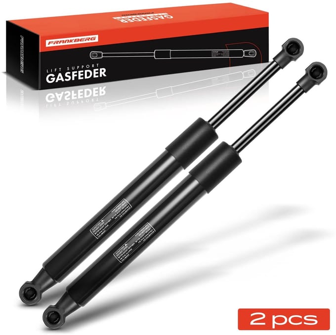 Frankberg 2x gasveer demper achterklep voor Fiat 500E 332 Cabriolet