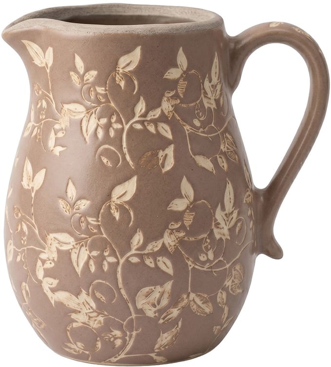 Clayre & Eef Decoratie Kan Bruin Keramiek