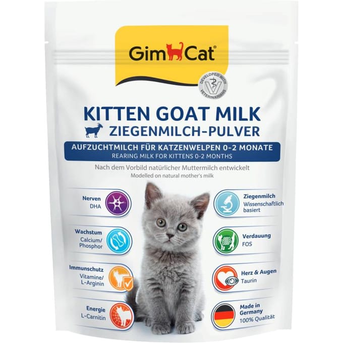GimCat geitenmelkpoeder voor kittens - 200 g