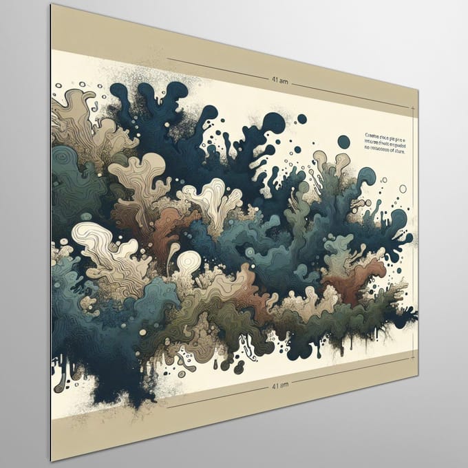 Kunstprint | Wanddecoratie | Dibond | 100 × 100 cm