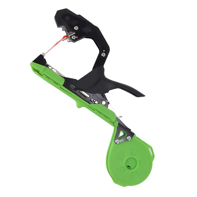 Plantbindmachine SK5 Staal Tuinbandgereedschap met Mes voor Druiven Frambozen Tomaten Klimplanten black