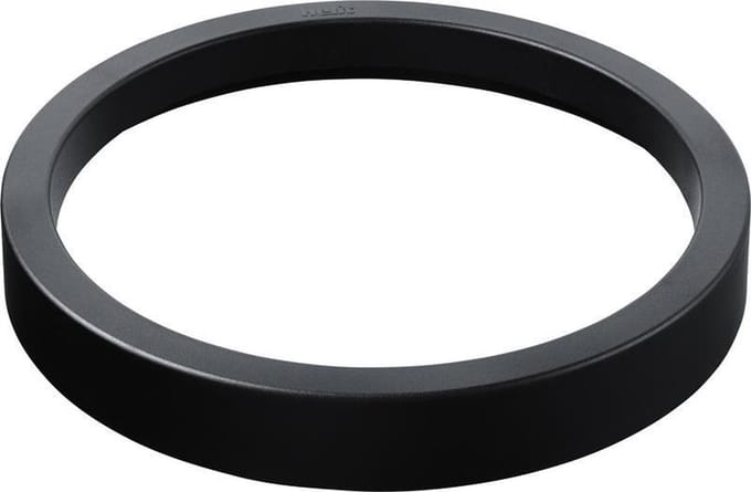 HELIT Ring afvalbak - Kunststof - Zwart
