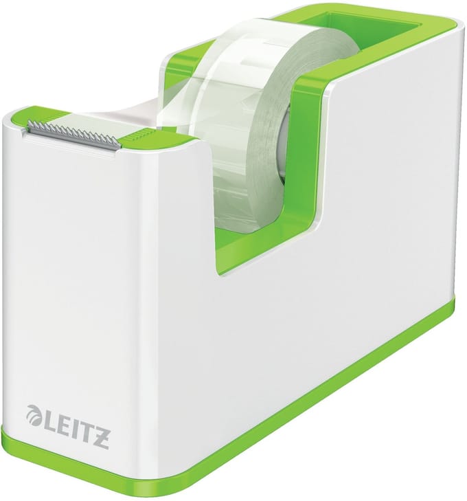 Plakbandhouder Leitz WOW wit/groen | 4 stuks