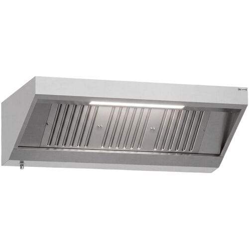 GGM Gastro Wandhaube - 1600mm - mit Filter & Lampe