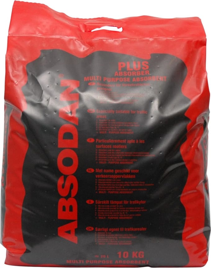Absodan Super-Sorb (10 kg )- krachtige, universele absorberende korrels | Vloerkorels | Chemsorb