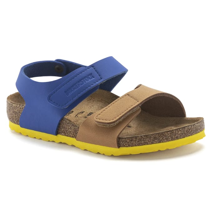 Nubuck kindersandalen Birkenstock Palu Birko-Flor