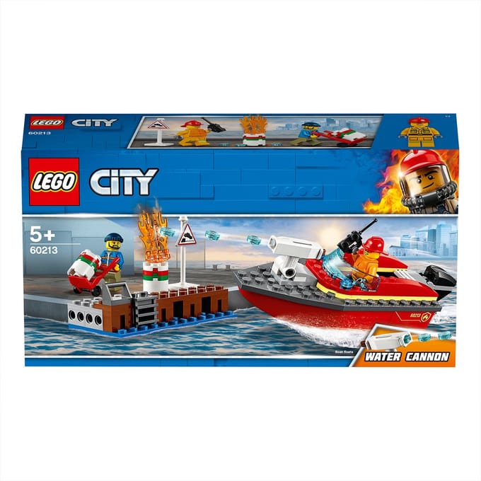 LEGO City Dock Side Fire 60213