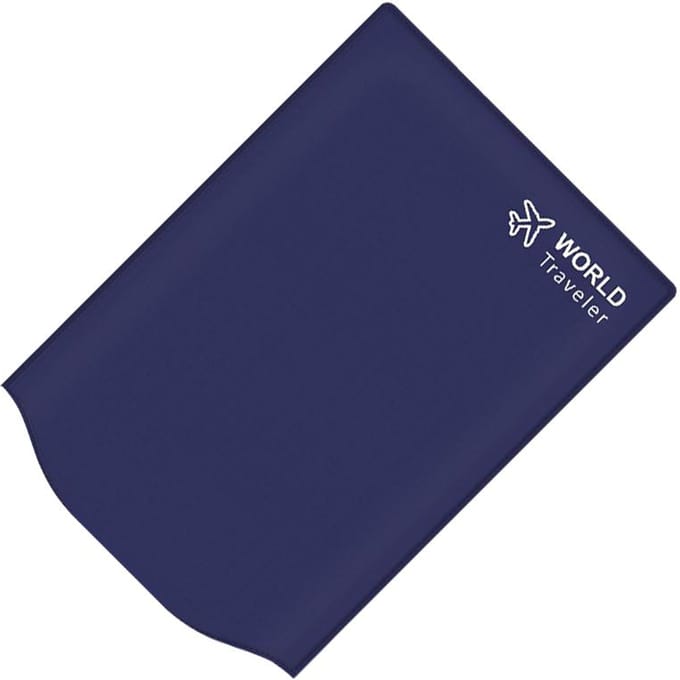 Housse de protection pour bagage de voyage Type autocollant Style simple Protection pour valise sac blue